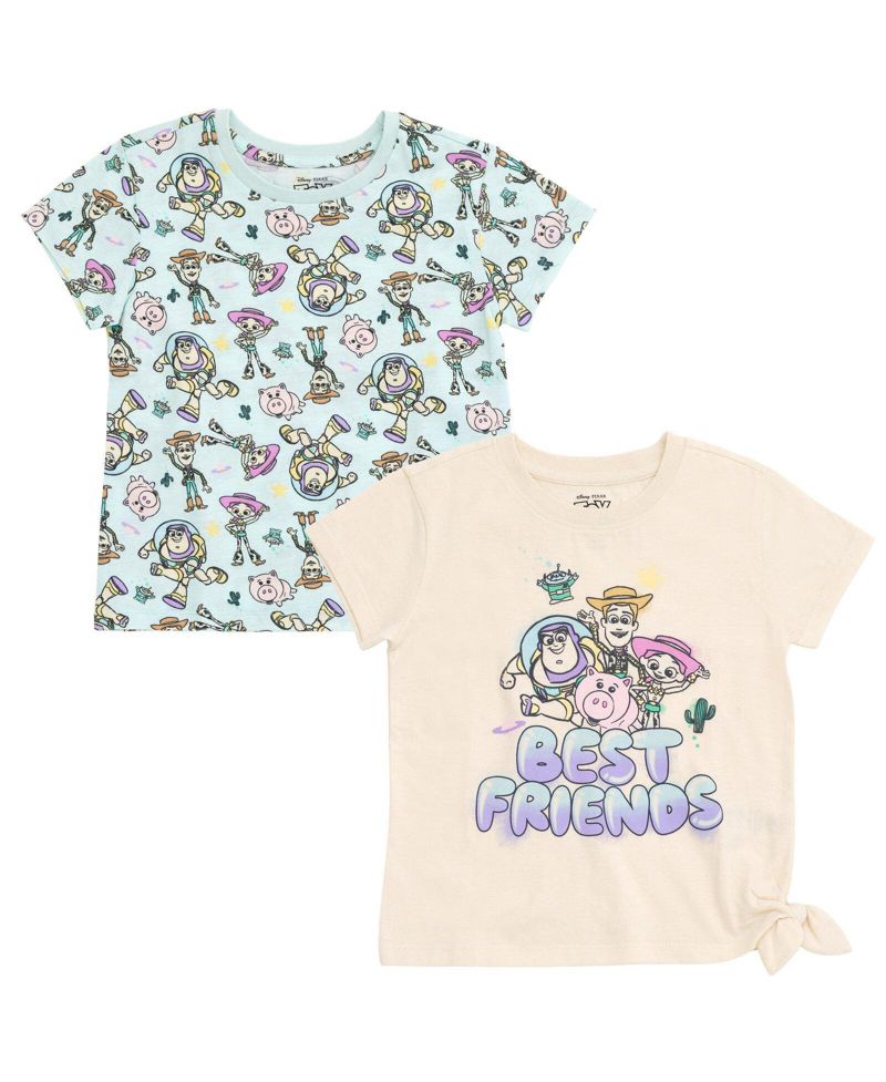 Girls' 2-Pack Short Sleeve T-Shirts