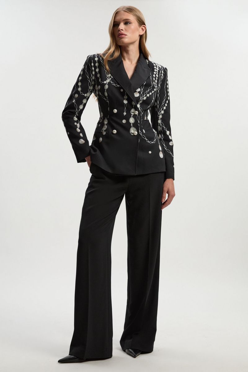 Women's Archive Satin Kickflare Trouser