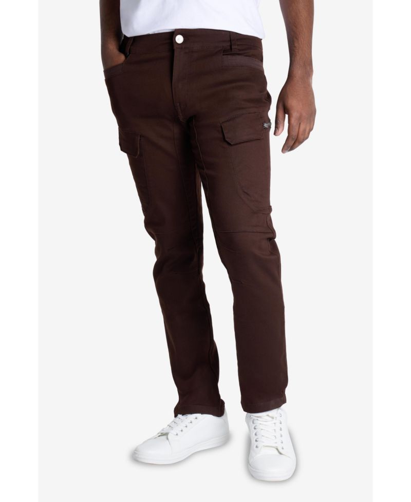 Men's Slim-Fit Stretch Twill Cargo Pants