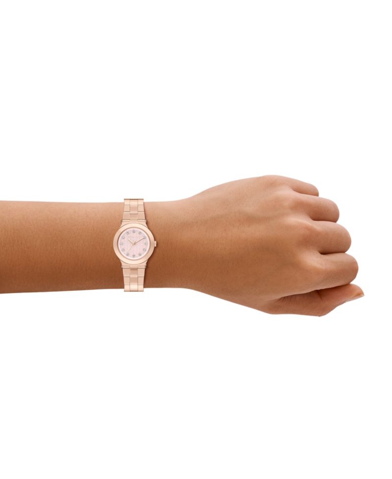 Women's Billie Three-Hand Rose Gold-Tone Stainless Steel Watch, 26mm