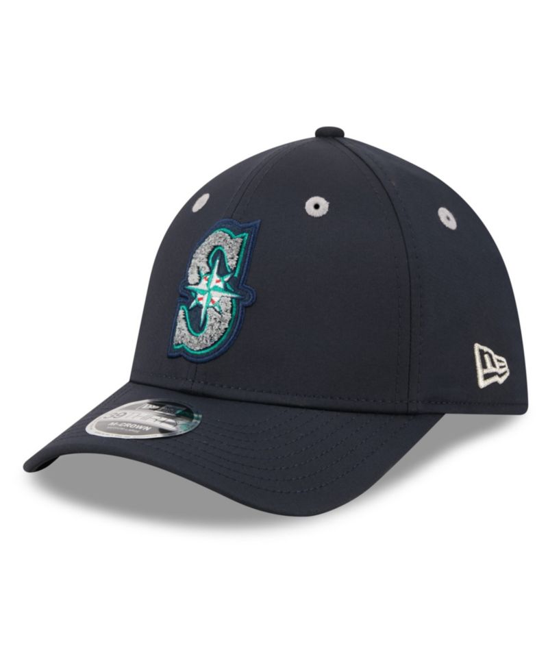 Men's Navy Seattle Mariners 2026 MLB All-Star Game Workout 39THIRTY M-Crown Flex Hat