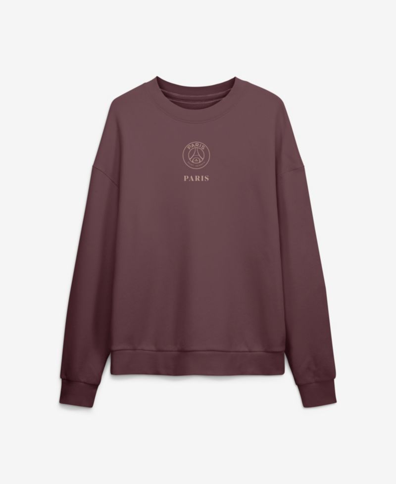 Men's Paris Saint-Germain Muted Centre Oversized French-Terry Sweatshirt