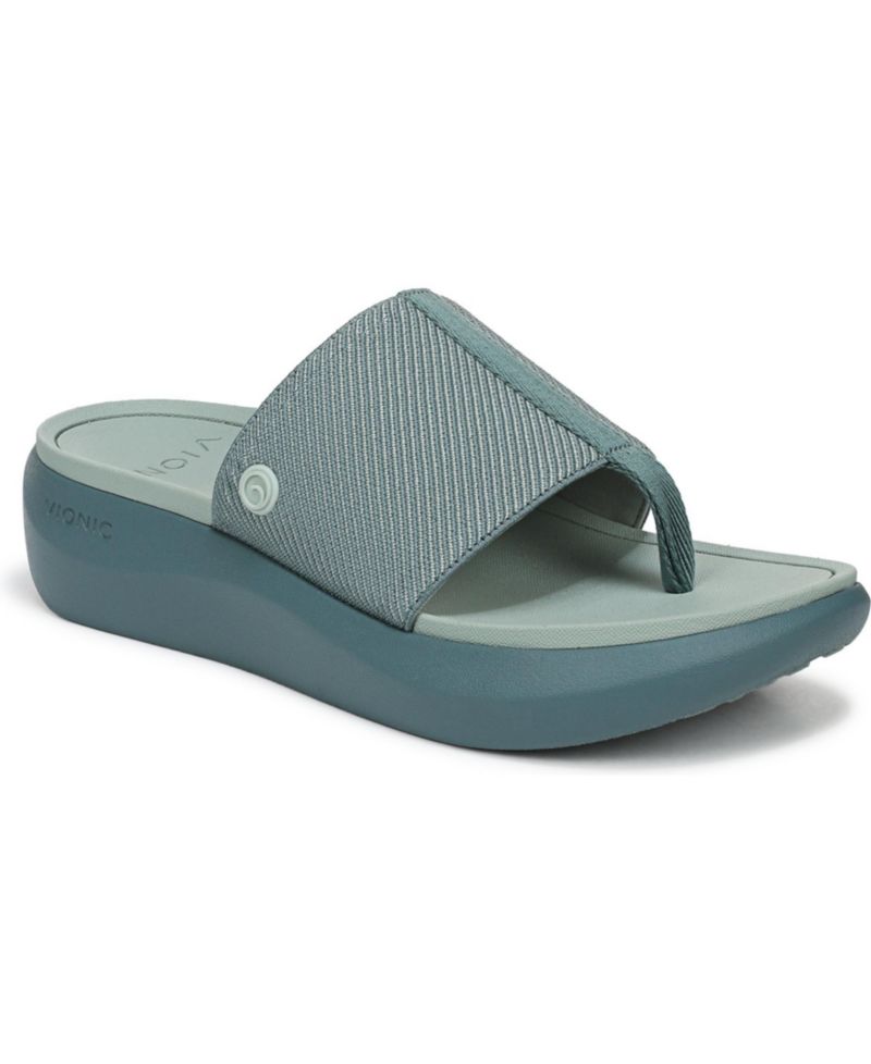 Womens Aqua Thong Sandals