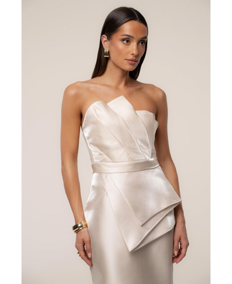 Women's Gala Pleated Top