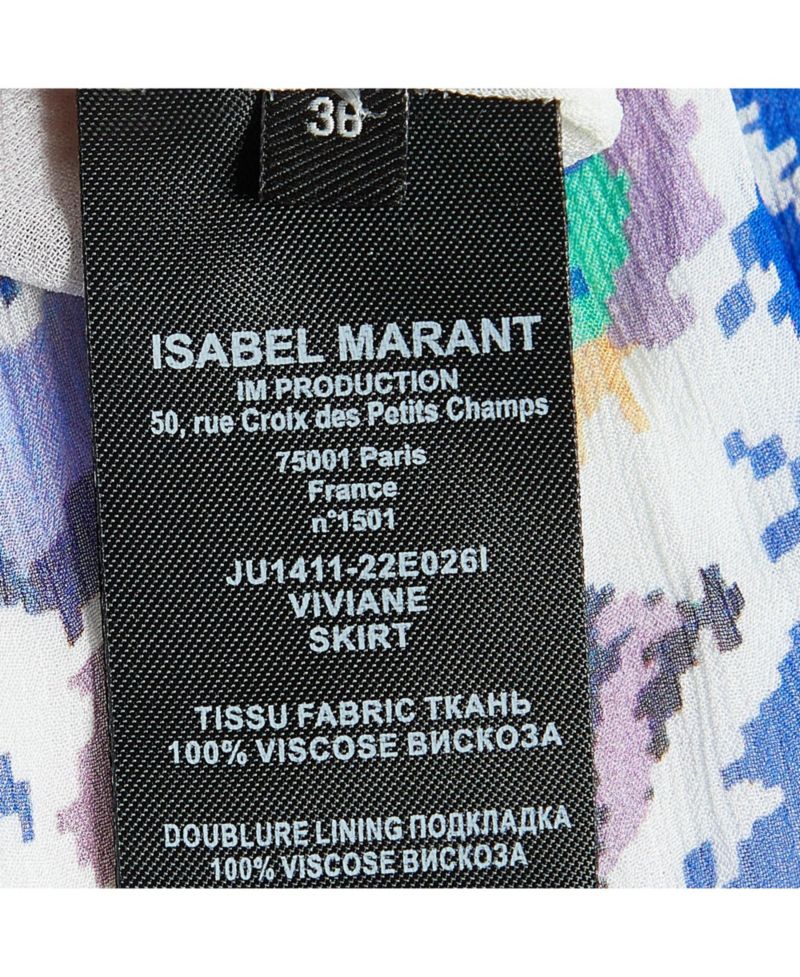 Women's Multicolor Print Crepe Viviane Skirt