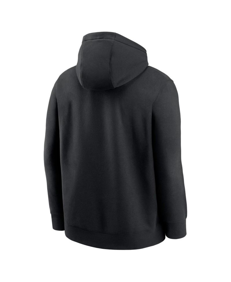 Men's Black Las Vegas Raiders Best Season Rewind Club Pullover Hoodie