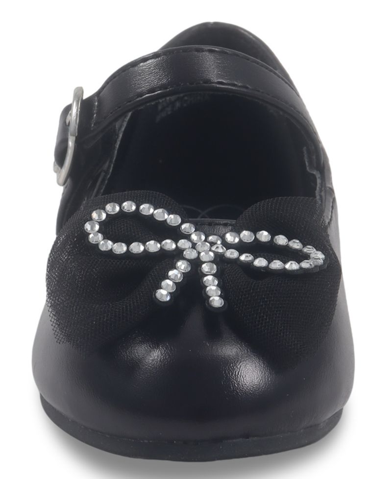 Toddler and Little Girls' Amy Petal Buckle Strap Dress Shoe