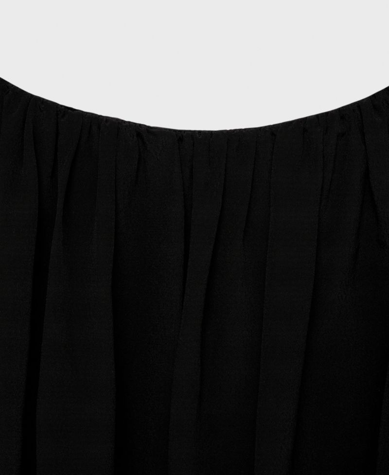 Women's Balloon Crop Top