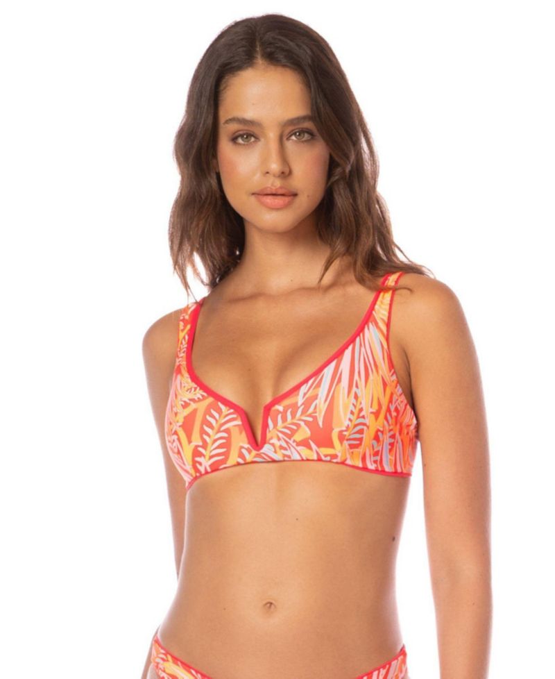 Women's Victoria V-Wire Reversible Adjustable-Straps Bikini Top