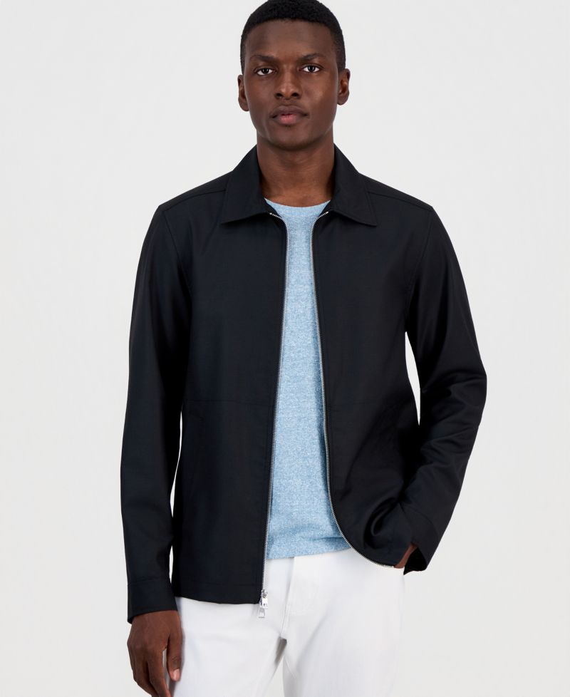 Men's Tech Zip-Up Shirt Jacket