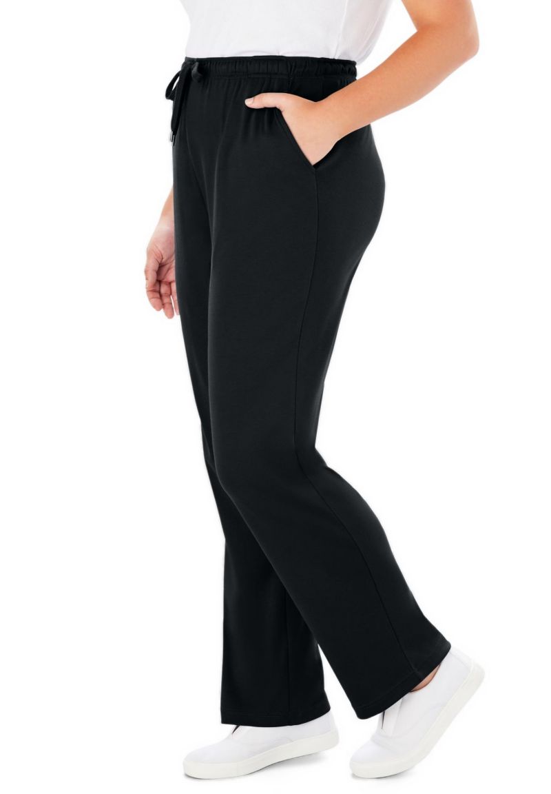 Women's Within Tall Sport Knit Straight Leg Elastic Pant
