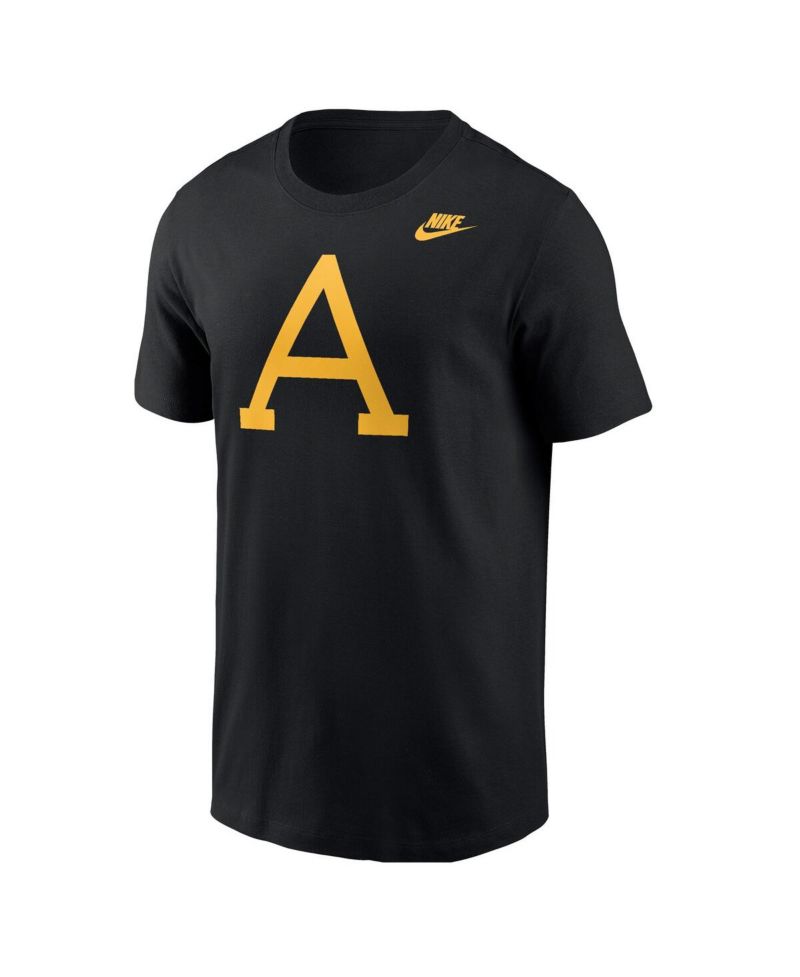 Men's Black Army Black Knights A Logo West Point Classic Collection T-Shirt