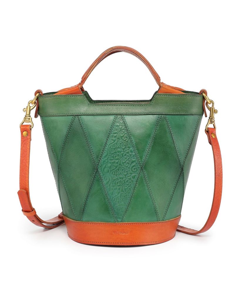 Primrose Mini Leather Crossbody Tote Bag