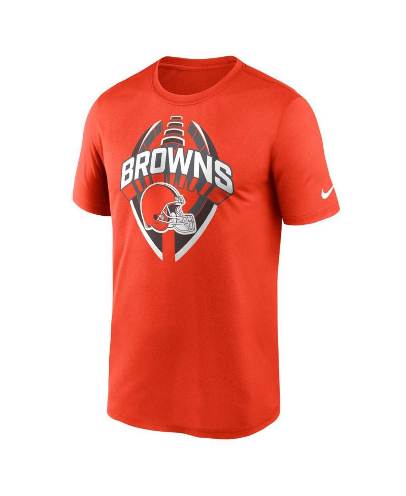 Men's Orange Cleveland Browns Legend Icon Performance T-Shirt