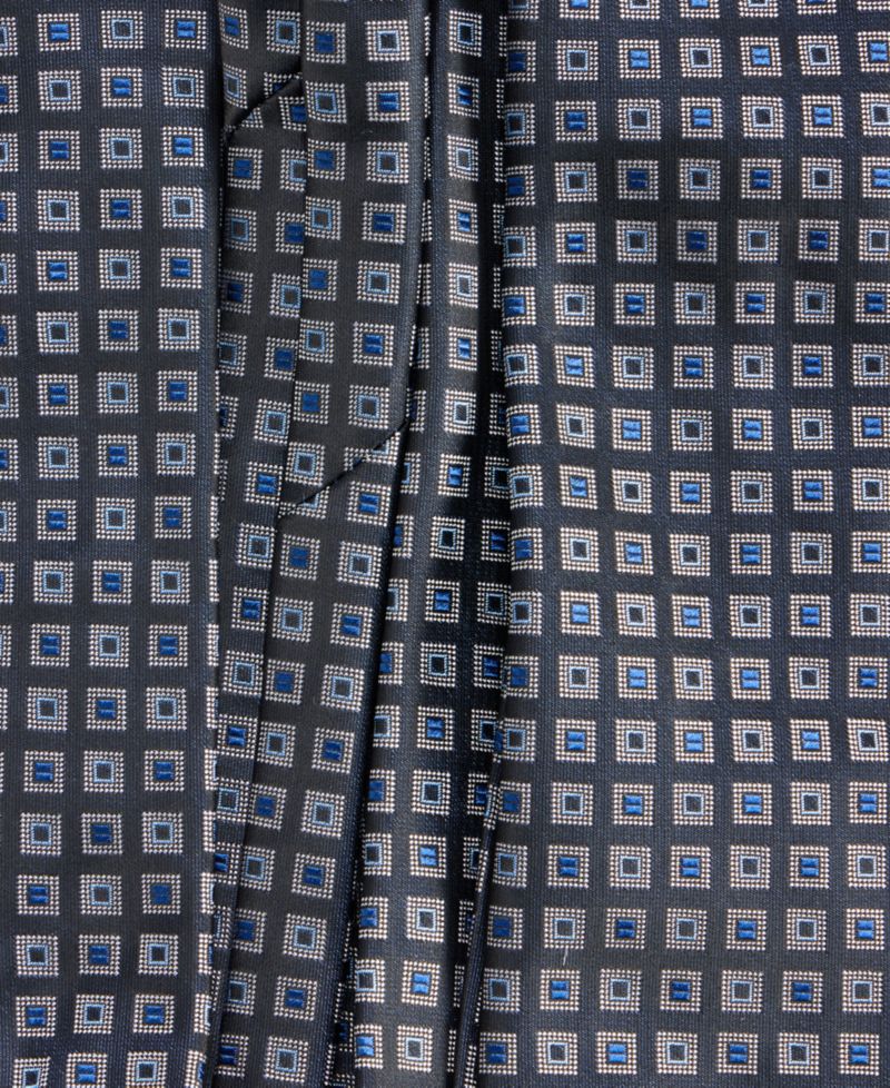 Hugo by Men's Slim-Fit Grid Pattern Tie