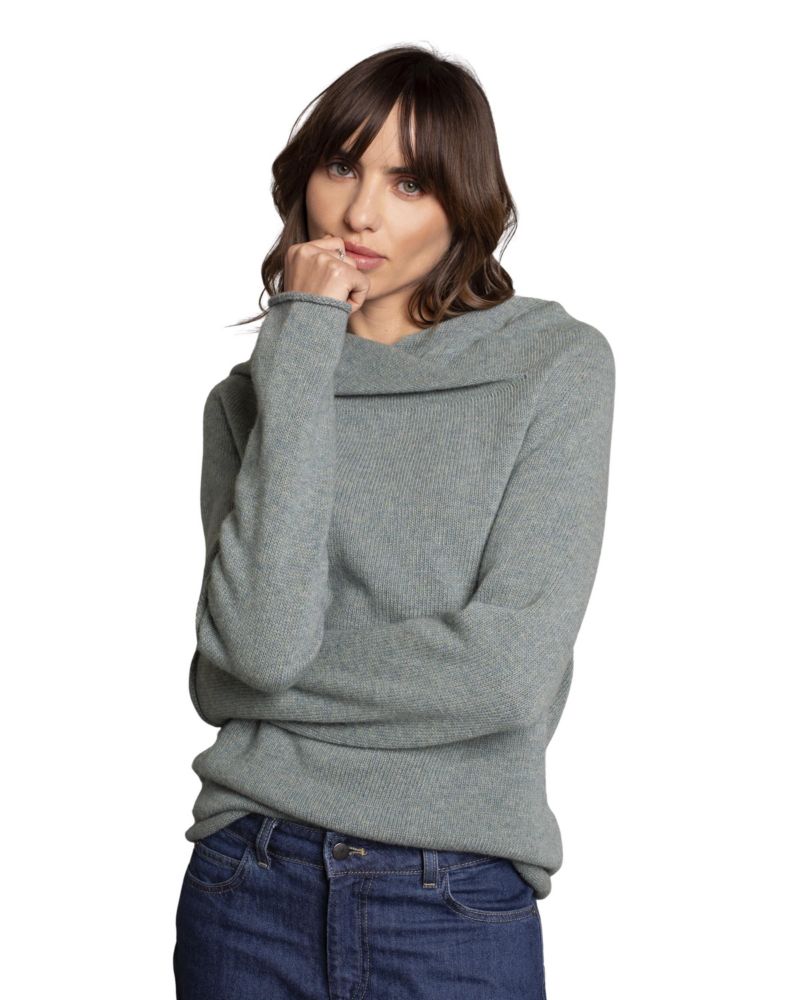 Women's Collared Slouch Sweater