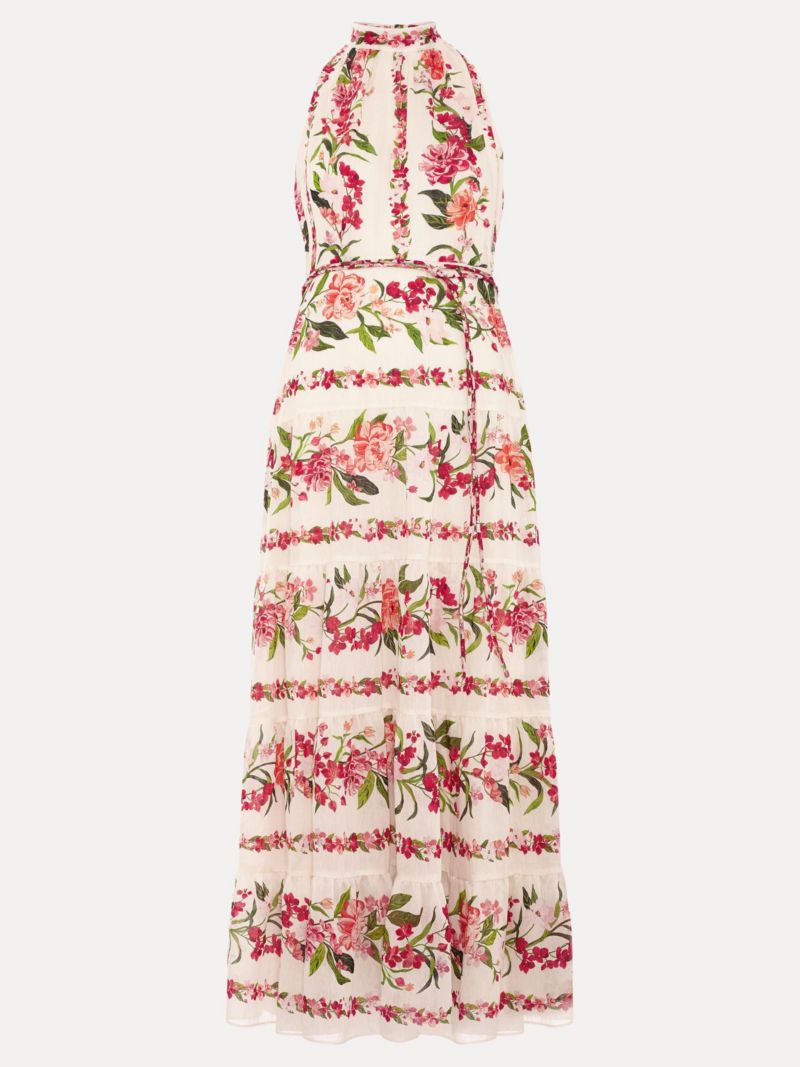 Women's Nita Halter Neck Floral Dress