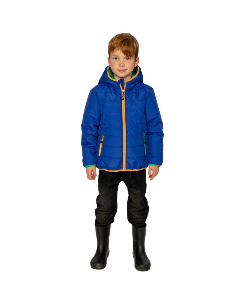 Boy's (6-14) Quilted Mid-Season Jacket