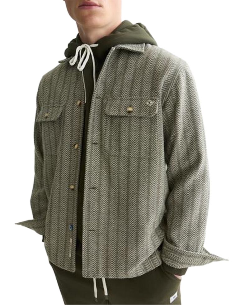 Men's Jacquard Relaxed-Fit Shirt