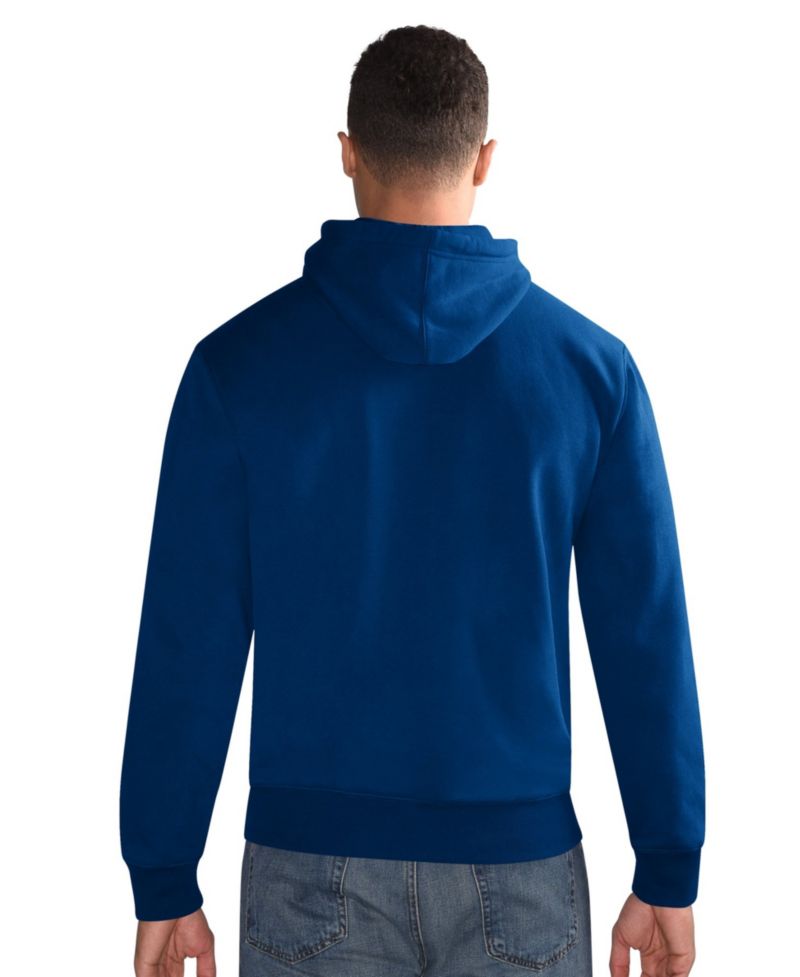 Men's Royal Indianapolis Colts Hoodie and Cuffed Knit Hat Combo Pack