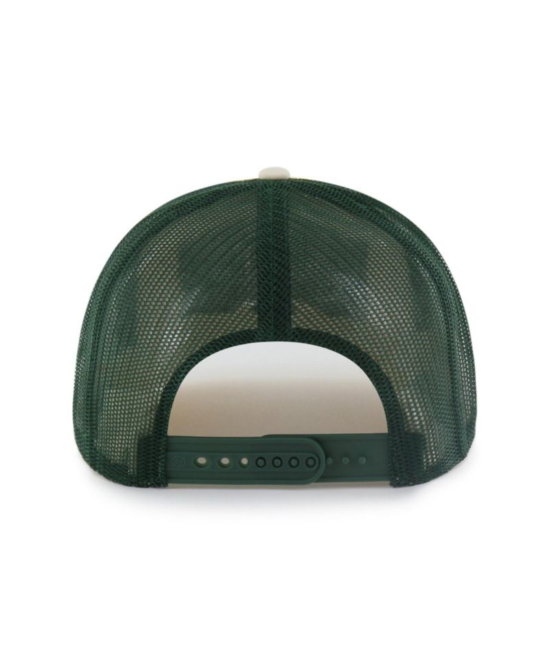 Men's Natural Michigan State Spartans Drawbridge Trucker Adjustable Hat