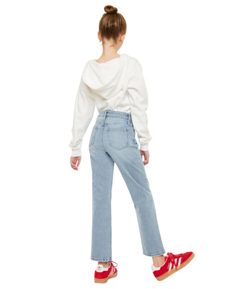 Big Girls Sav High Rise Straight Jeans