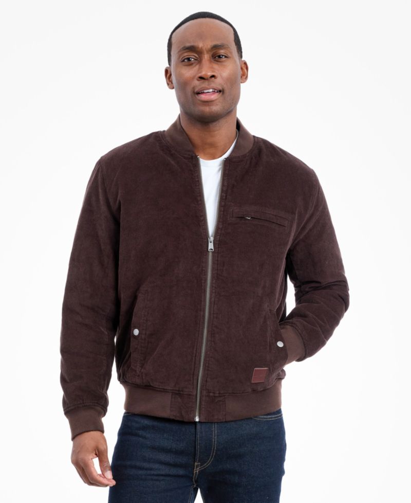 Men's Corduroy Bomber Jacket