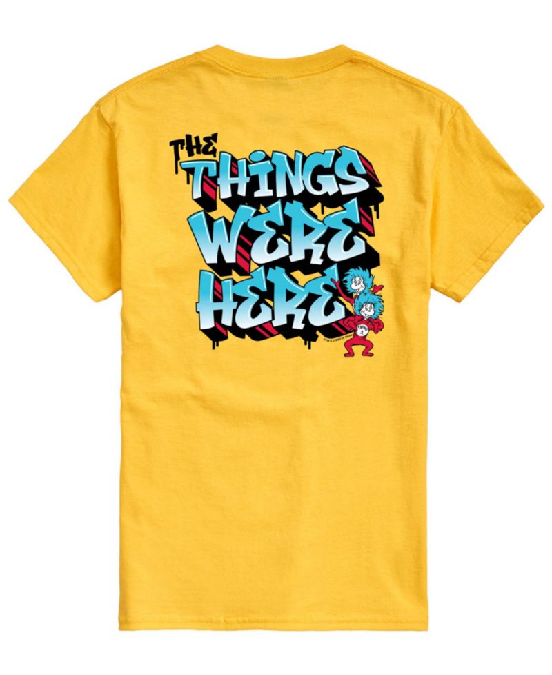 Men's Dr. Seuss Things Were Here Short-Sleeve Graphic T-Shirt
