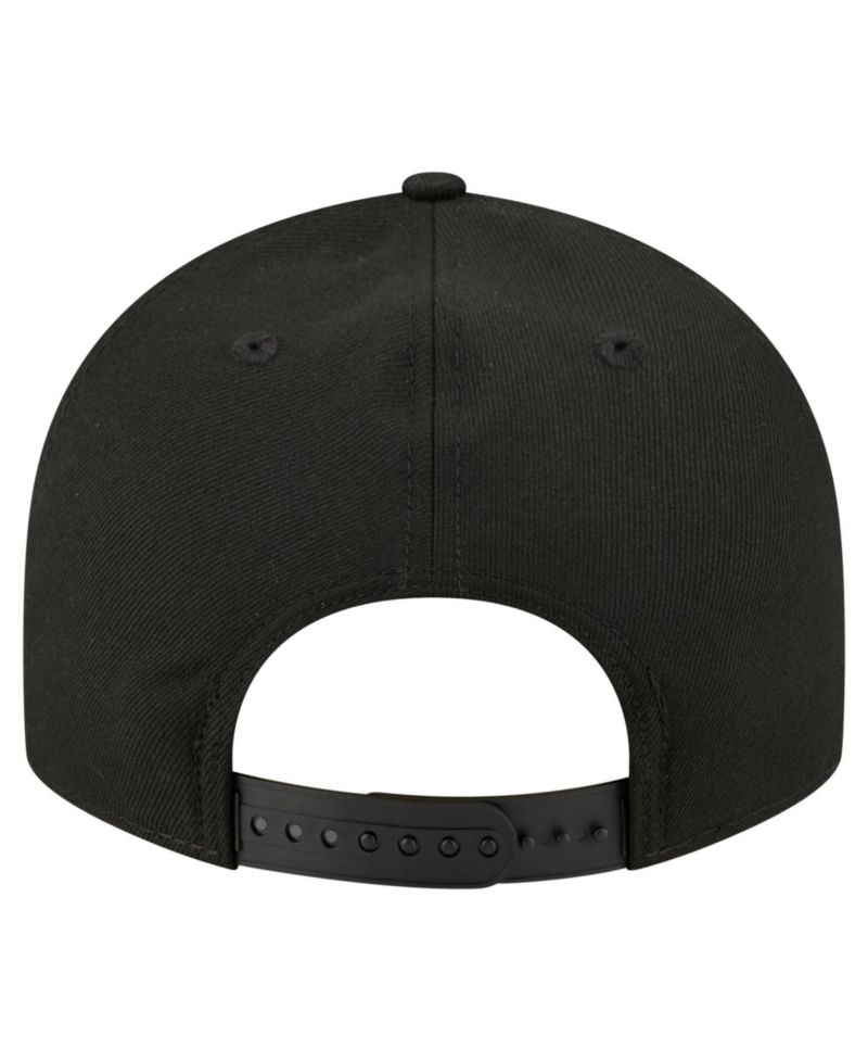 Men's Black Joey Logano Patriotic Eagle & Flag A-Frame 9FIFTY Snapback Hat