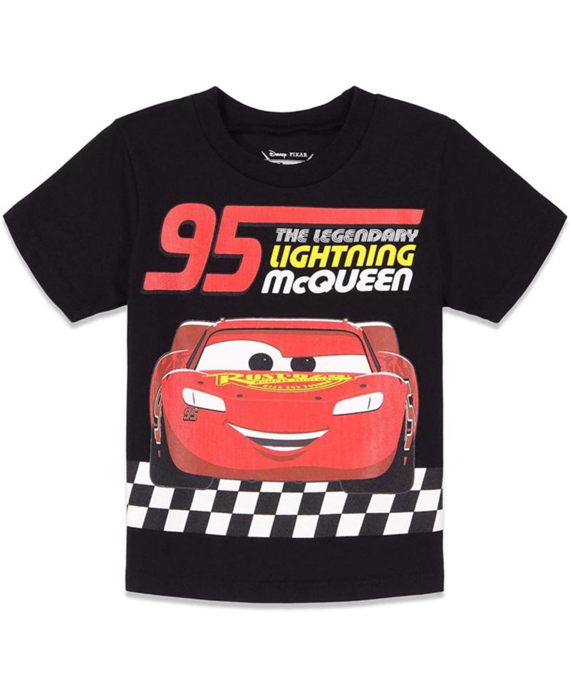 Little Boys Tow Mater Lightning McQueen 3 Pack T-Shirts