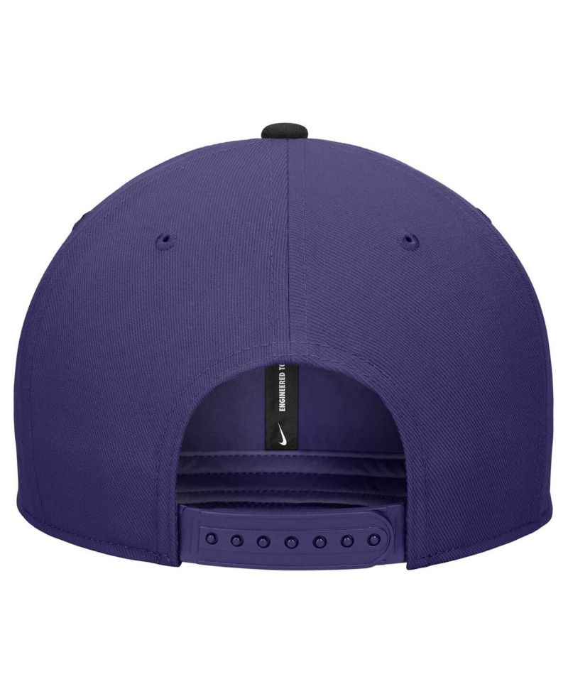 Men's Purple Kansas State Wildcats Vintage Snapback Hat