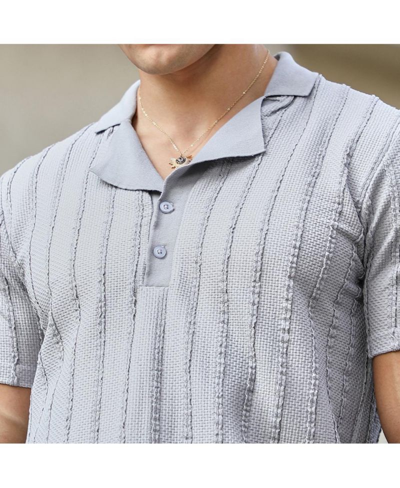 Men's Wicker-Tactitle Polo T-Shirt