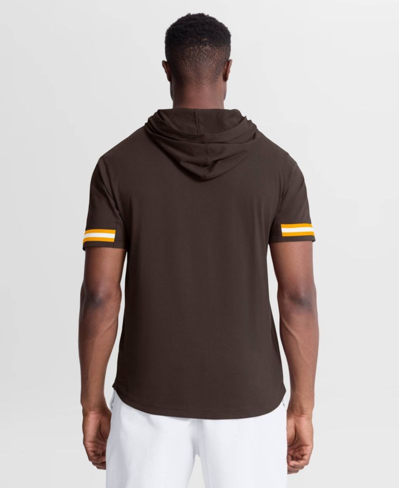 Men's Brown San Diego Padres Optimal Play Hooded T-Shirt