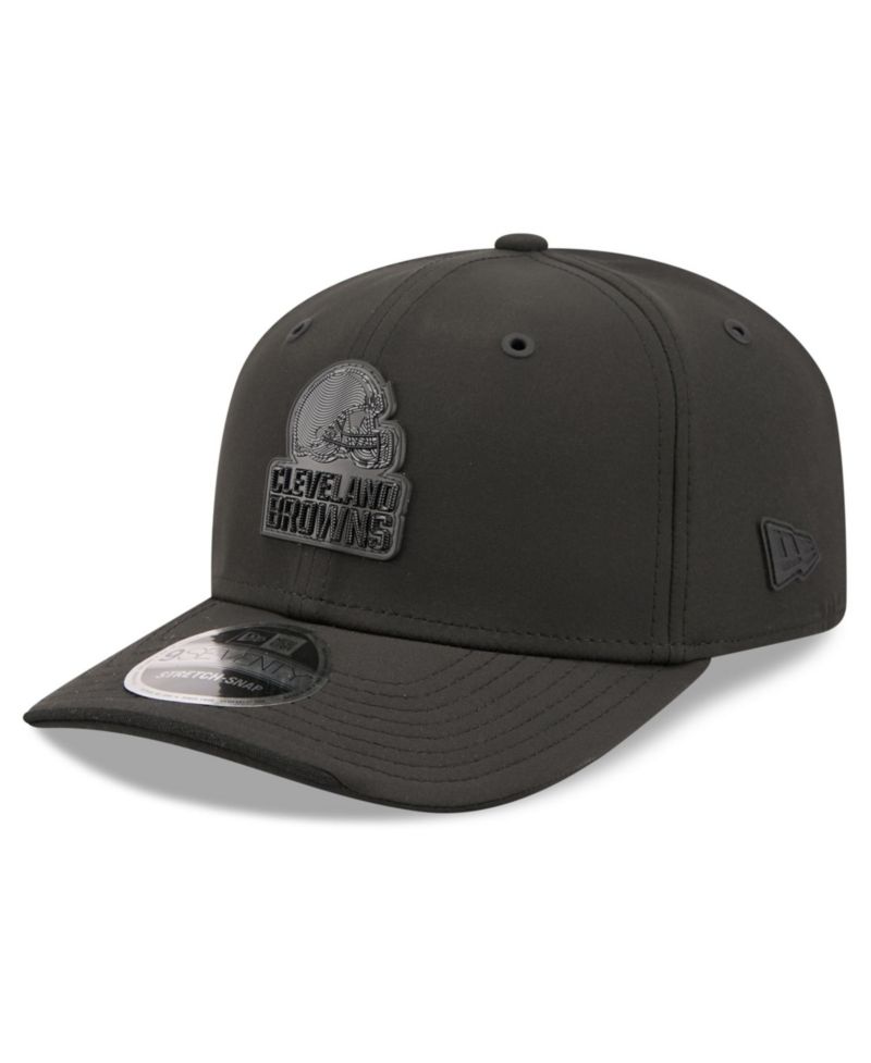 Men's Black Cleveland Browns 2026 Sideline 9SEVENTY Adjustable Hat