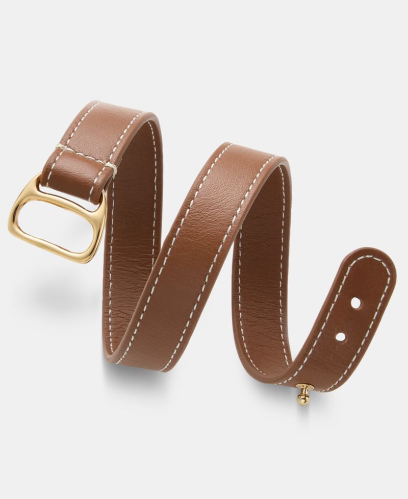 Leather Equestrian Wrap Bracelet
