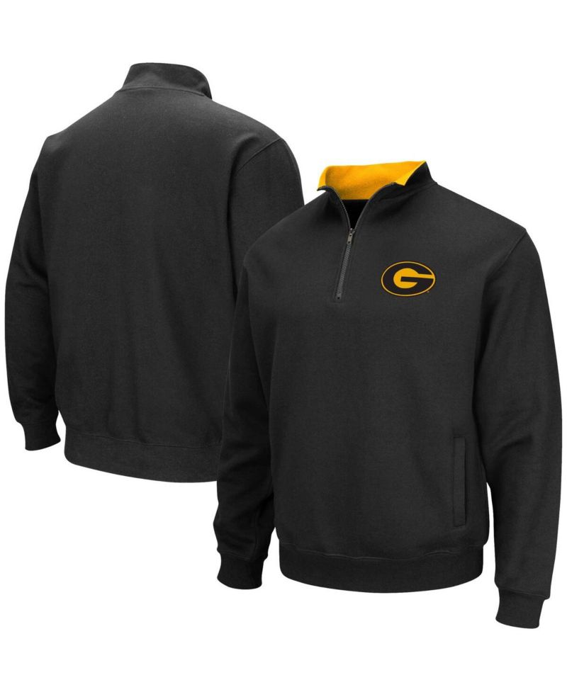 Men's Black Grambling Tigers Tortugas Quarter-Zip Sweatshirt