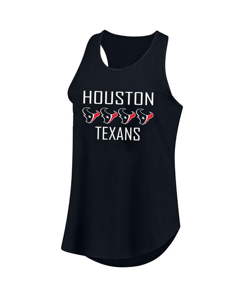 Women's C.J. Stroud Navy Houston Texans Plus Size Name & Number Tank Top