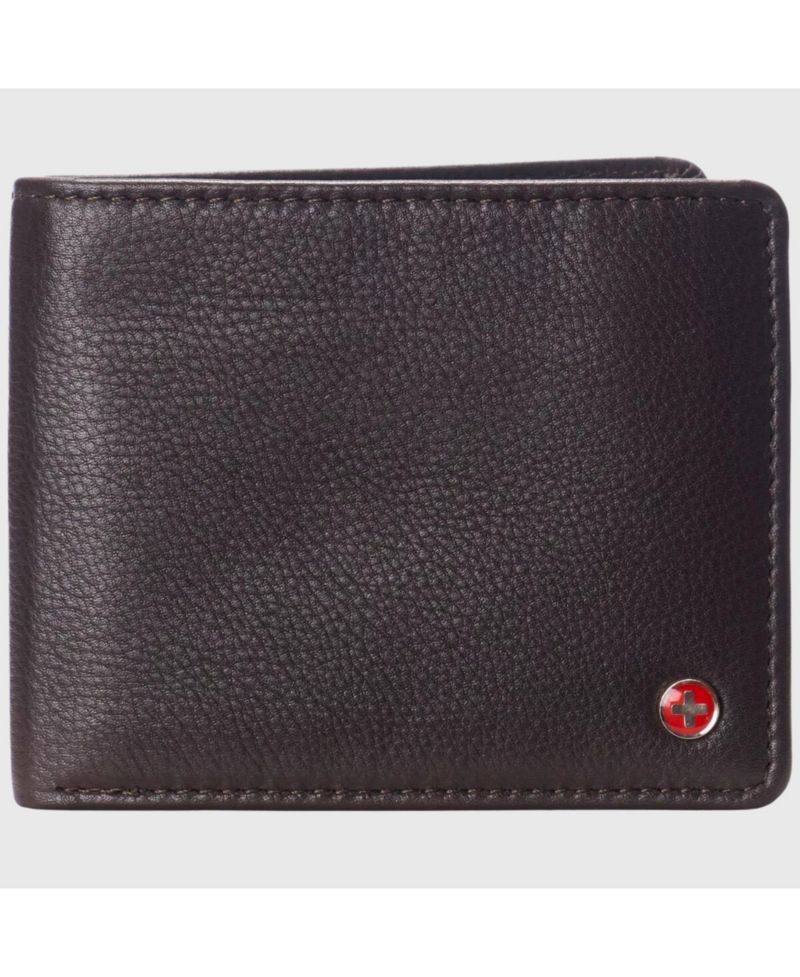 Men's Connor Executive Bifold Wallet | Business Passcase for Men | Premium Leather | Dual ID Windows | RFID Blocking | Gift Box Included