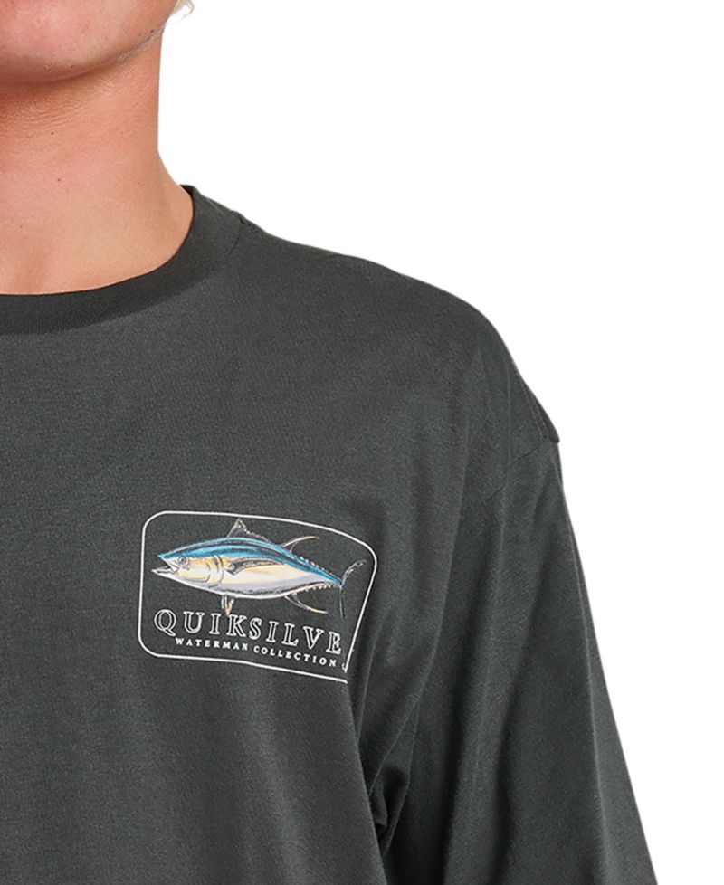 Quiksilver Men's Yellow Finner T-Shirt