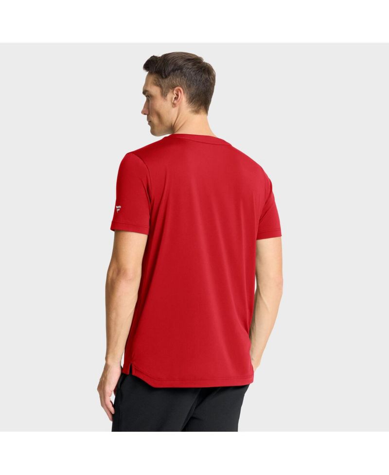Men's Red Detroit Red Wings Authentic Pro Centennial Rink Tech T-Shirt