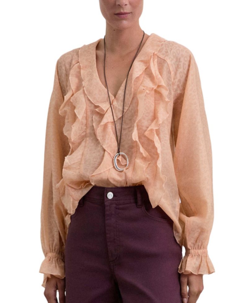 Women's Leopardfrills Shirt