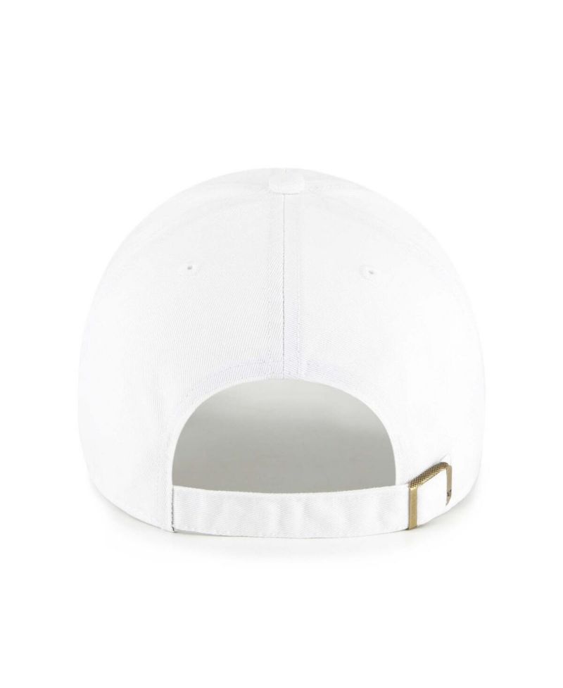 Men's White Virginia Cavaliers Vault Clean Up Adjustable Hat