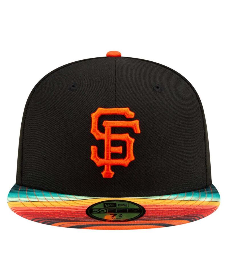 Men's Black San Francisco Giants Turn Back The Clock 59FIFTY Fitted Hat