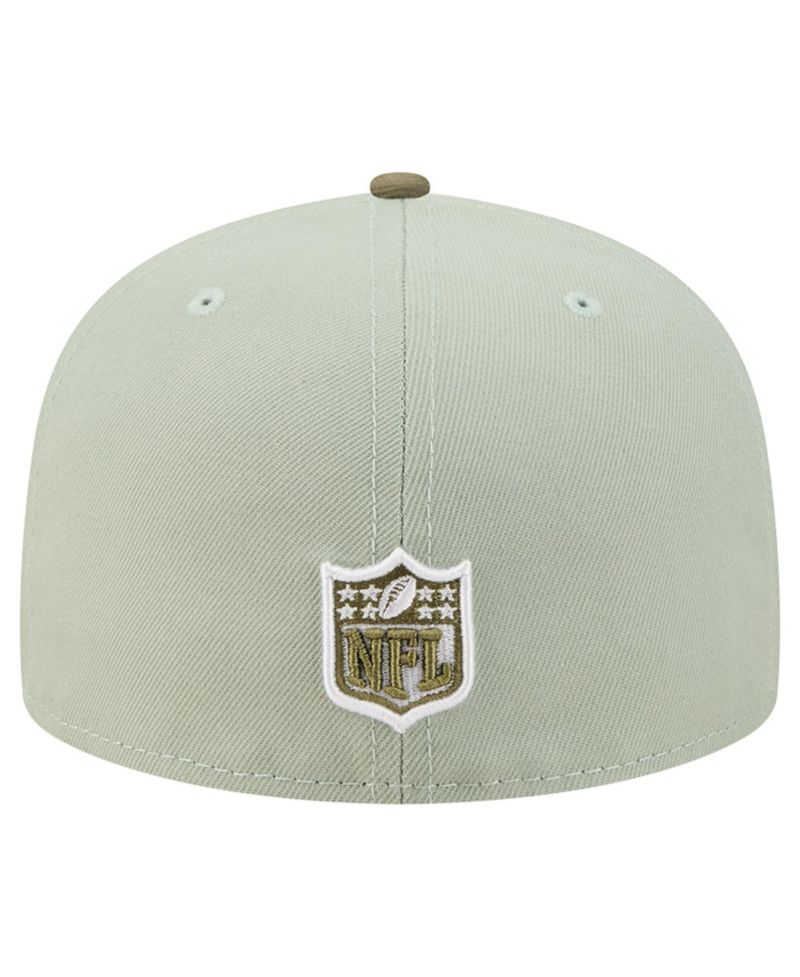 Men's Light Green/Olive Chicago Bears Color Pack 59FIFTY Fitted Hat