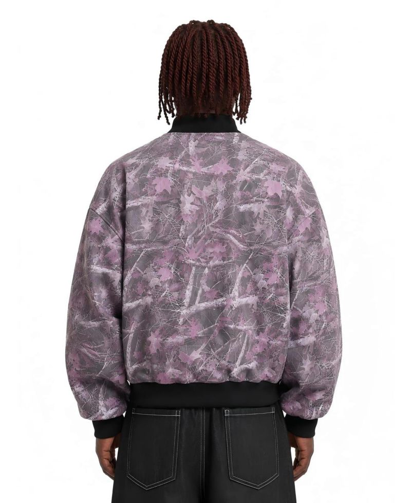Men's A Boxy Camo Zip Up sweatshirt