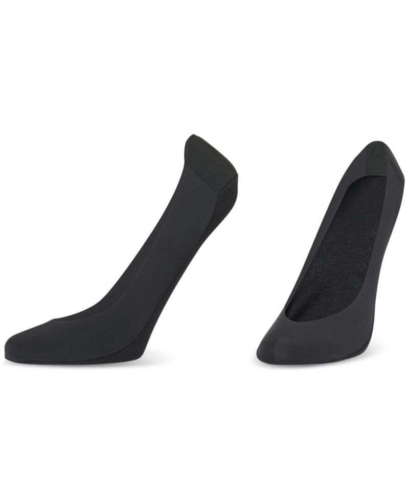 Women's 2-Pk. Heelbliss Cushioned-Back Liner Socks U24376