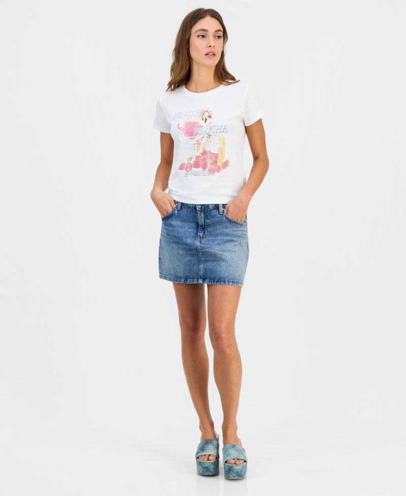 Women's Strawberry Girl Short-Sleeve Baby T-Shirt