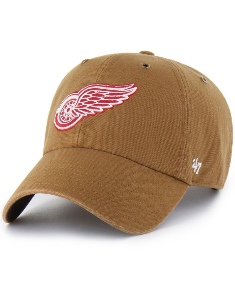 Carhartt x Men's Brown Detroit Red Wings Clean Up Adjustable Hat