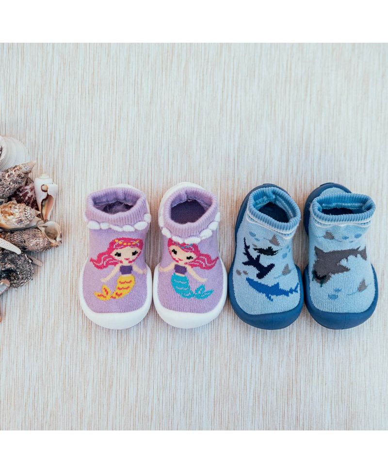 Baby Boys First Walk Sock Shoes Shark Tank