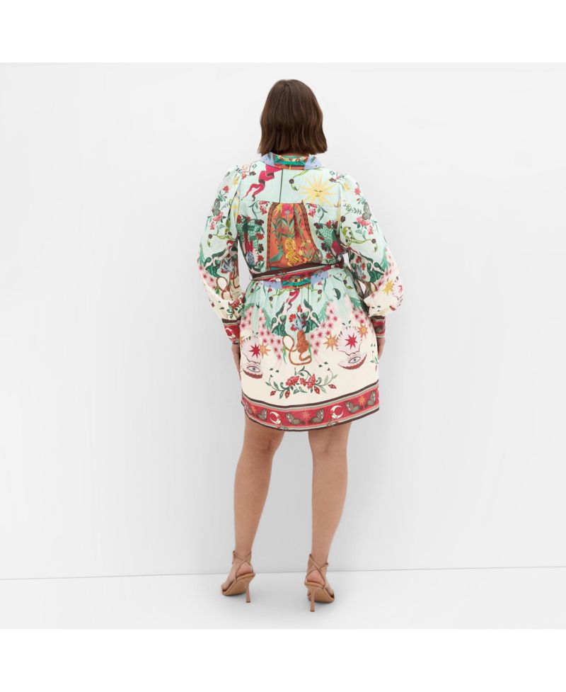 Women's Ezra Dreamscape Print Mini Dress
